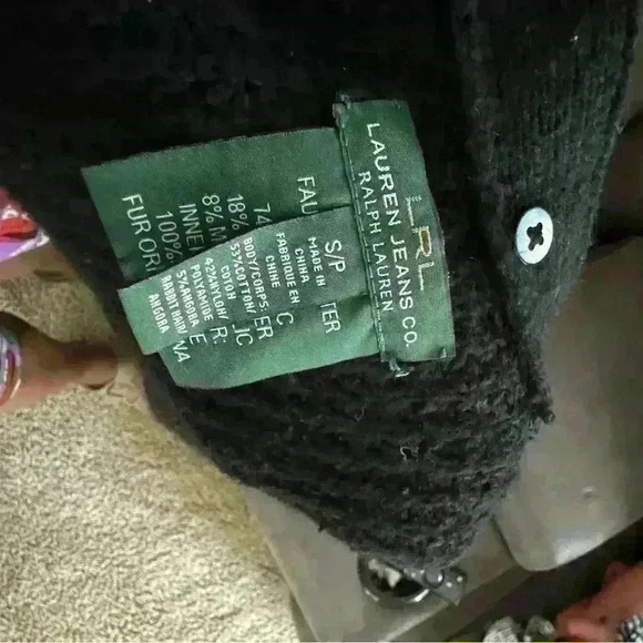 Ralph Lauren Chunky Long Cardigan - Picture 6 of 6